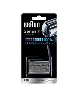 Recambio 70S de Braun para afeitadora eléctrica en color plata, compatible con afeitadoras