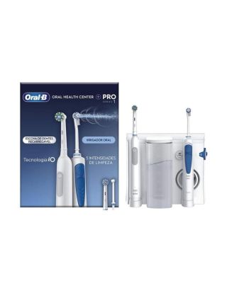 Cepillo dental Oral-B PRO 1 Blanco + irrigador Oxyjet