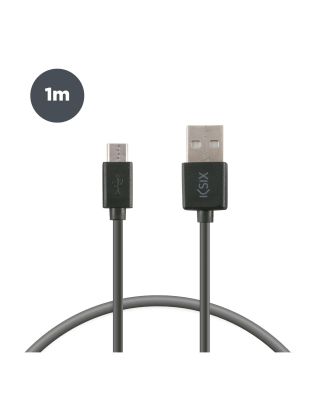 Cable USB a Micro USB 1M Negro