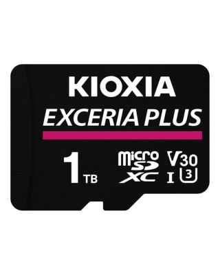 MICRO SD KIOXIA 1TB EXCERIA PLUS UHS-I C10 R98 CON ADAPTADOR