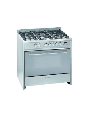 Cocina Gas Meireles E911XNAT 5 Zonas Inox 90 cm