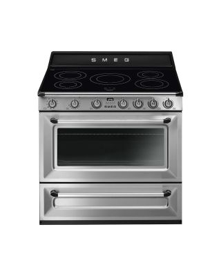 Cocina Inducción Smeg TR90IX9-1 5 Zonas Inox 90 cm