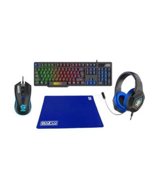 KIT Gaming Teclado/Ratón/Auricular/Alfombrilla